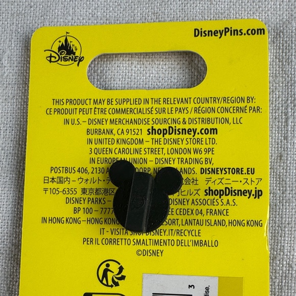 Disney 2024 Stitch Pin with Blue and Pink Accents - Picture 8 of 8